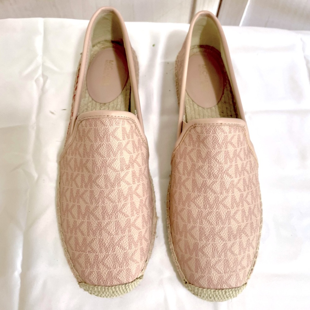 Michael Kors Pink Signature Love Espadrille